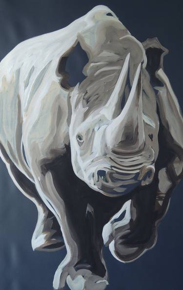 Original Expressionism Animal Paintings by NATHALIE LETULLE