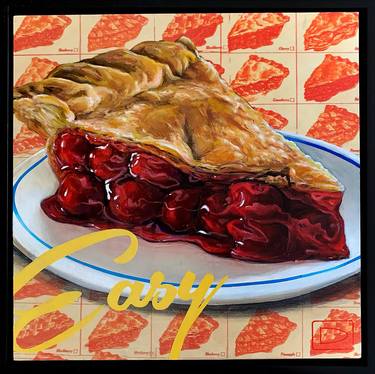 Original Conceptual Food Paintings by David Woodward