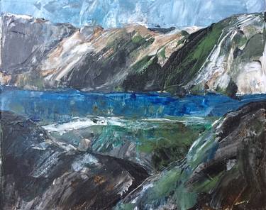 Original Expressionism Landscape Paintings by Karla Milne-West