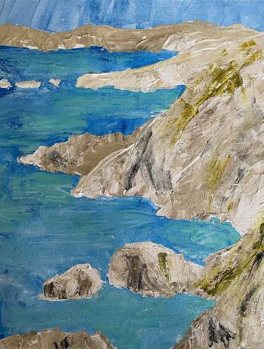 Original Expressionism Seascape Paintings by Karla Milne-West