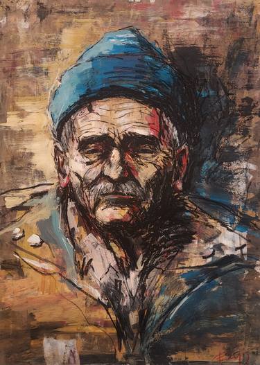 Original People Paintings by Eugis Eidukaitis