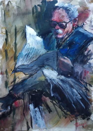 Print of Impressionism People Paintings by Eugis Eidukaitis