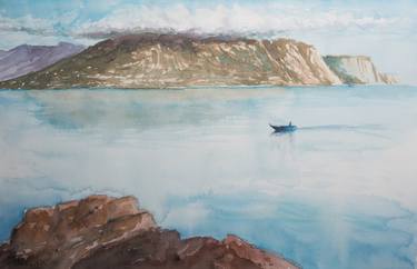 Original Impressionism Seascape Paintings by Eugis Eidukaitis