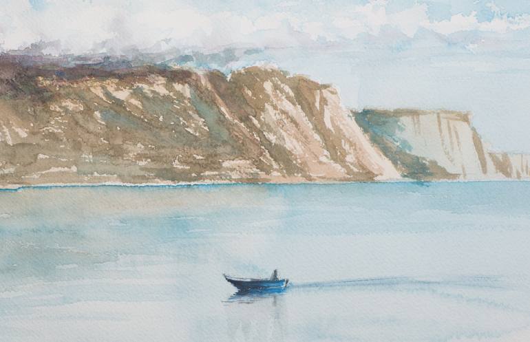 Original Seascape Painting by Eugis Eidukaitis