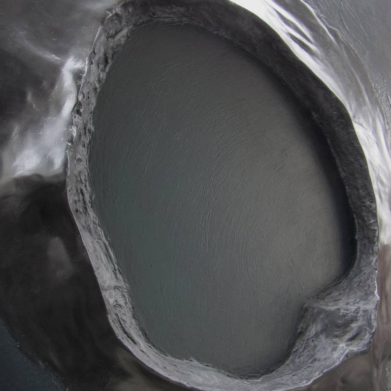 Original Abstract Seascape Sculpture by Irena Bijelic Gorenjak