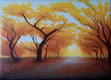 Original Landscape Paintings by Irena Bijelic Gorenjak