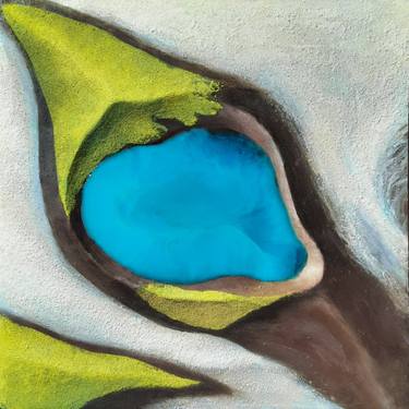 Original Expressionism Aerial Painting by Irena Bijelic Gorenjak