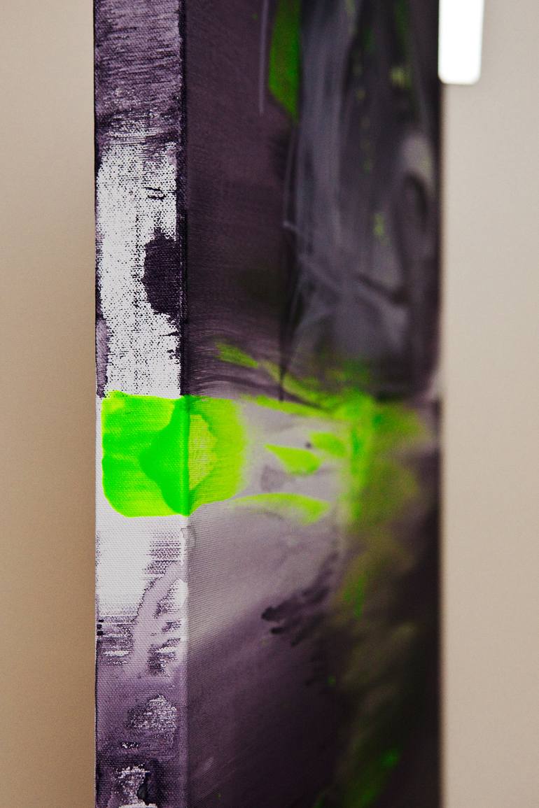 Original Abstract Expressionism Abstract Painting by Dazli Focus