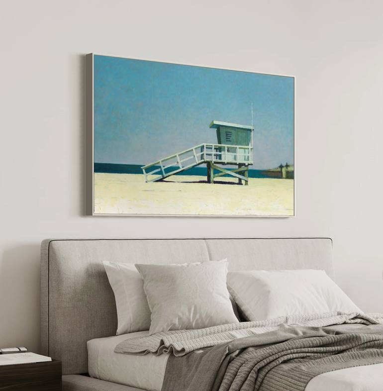 Original Impressionism Seascape Painting by Bo Kravchenko