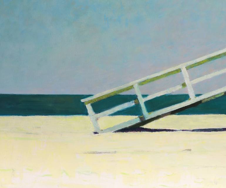 Original Impressionism Seascape Painting by Bo Kravchenko