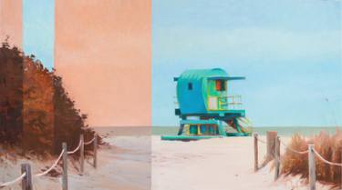 Original Minimalism Landscape Paintings by Bo Kravchenko