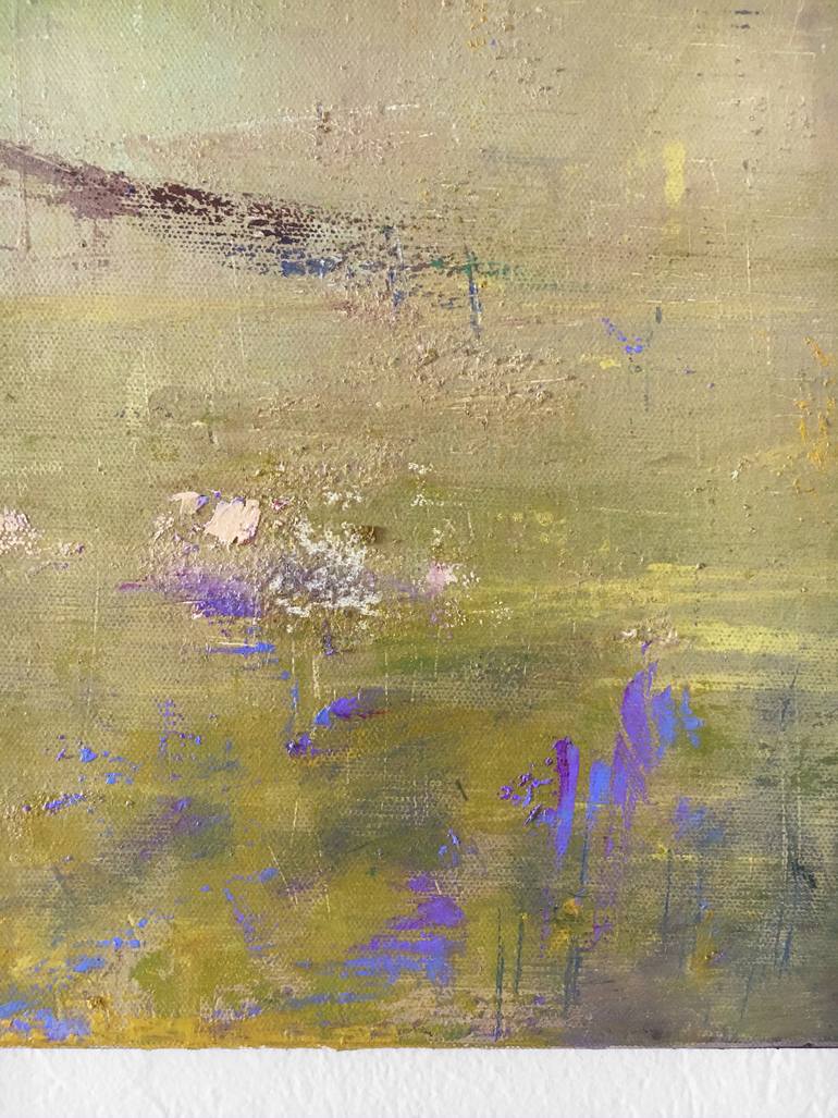 Original Abstract Beach Painting by Bo Kravchenko