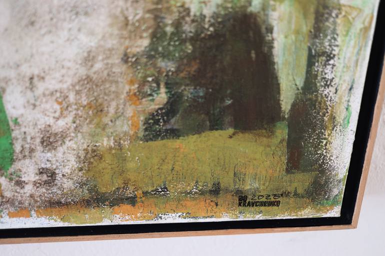 Original Expressionism Abstract Painting by Bo Kravchenko