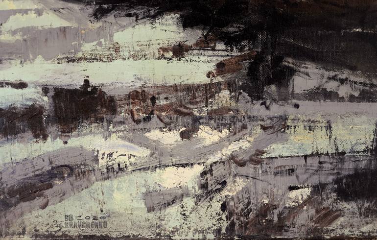 Original Impressionism Seascape Painting by Bo Kravchenko