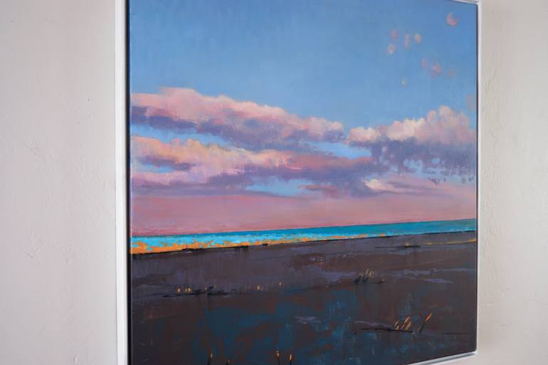 Original Impressionism Landscape Painting by Bo Kravchenko