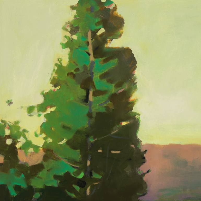 Original Impressionism Landscape Painting by Bo Kravchenko