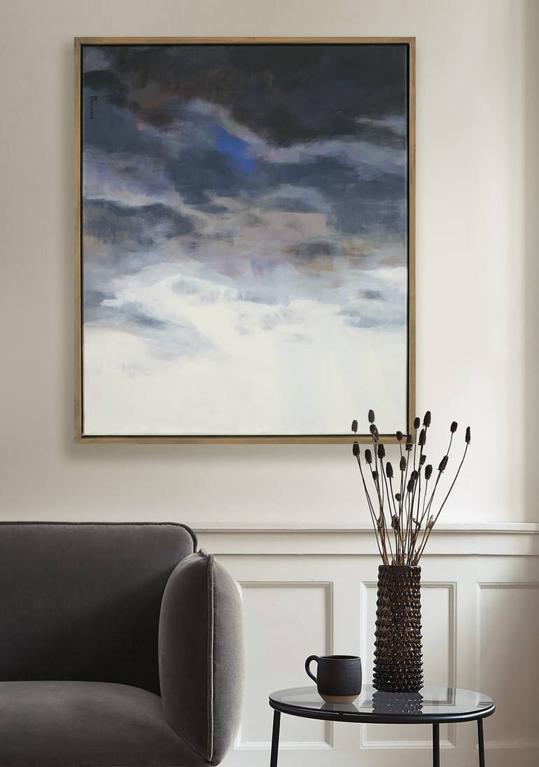 Original Abstract Seascape Painting by Bo Kravchenko