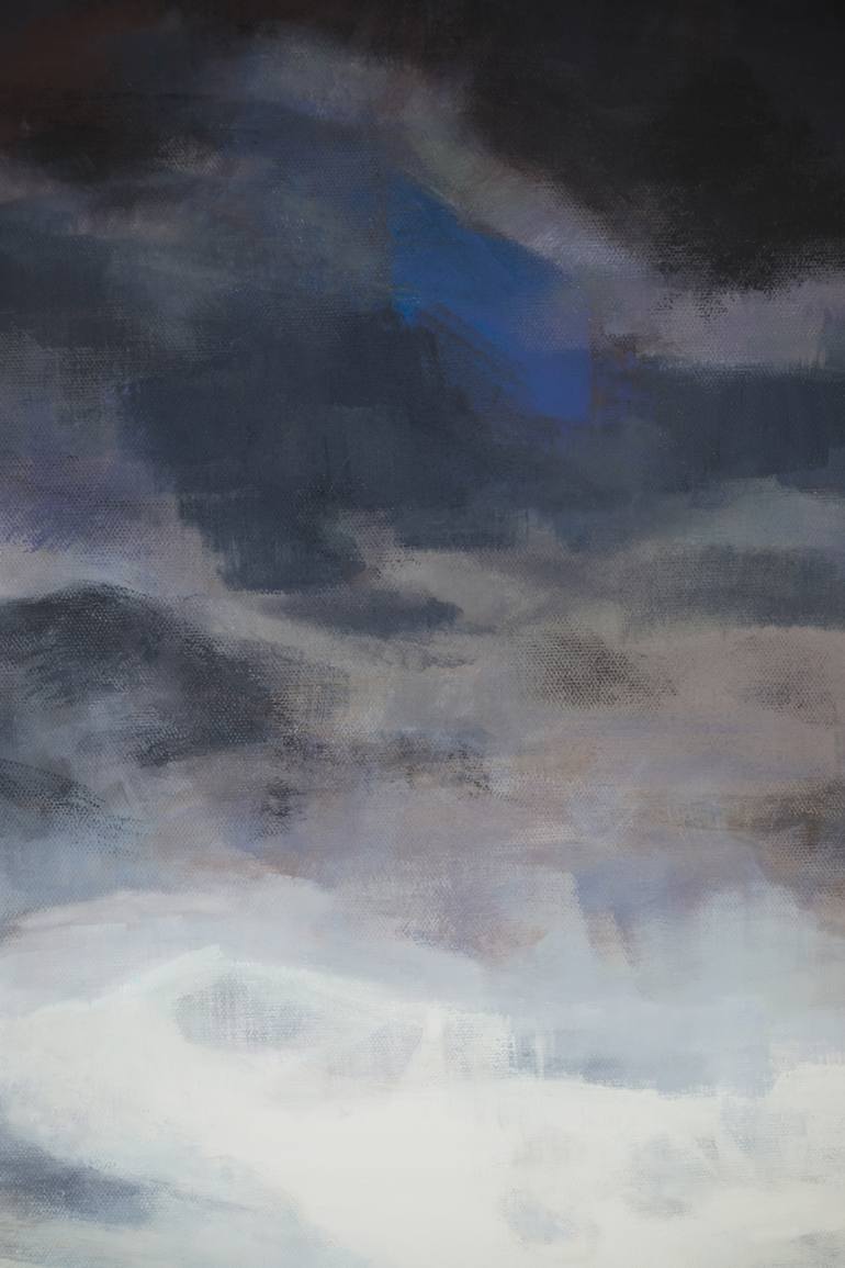 Original Abstract Seascape Painting by Bo Kravchenko