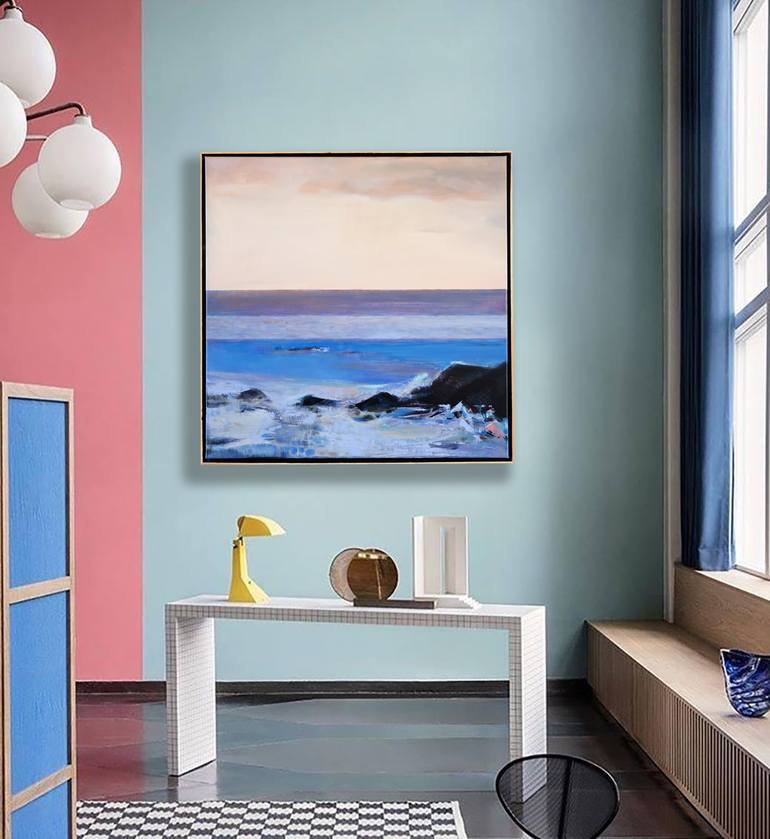 Original Seascape Painting by Bo Kravchenko