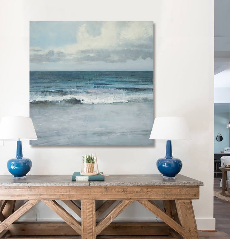 Original Impressionism Landscape Painting by Bo Kravchenko