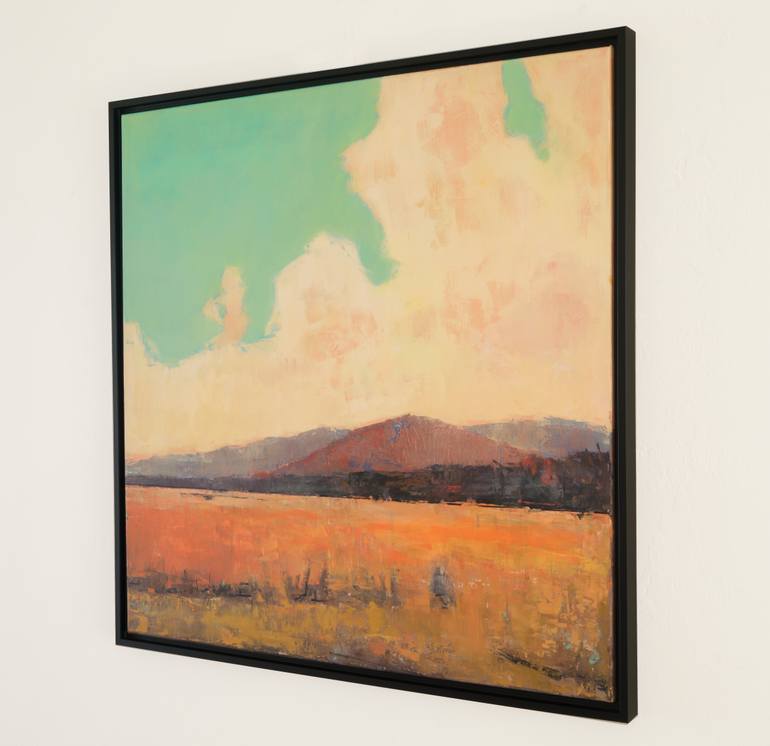 Original Abstract Landscape Painting by Bo Kravchenko