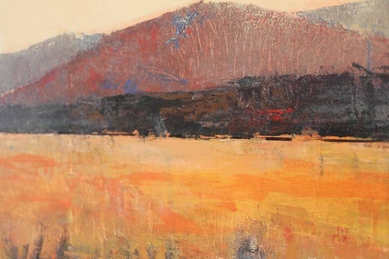 Original Abstract Landscape Painting by Bo Kravchenko