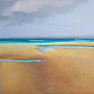 Original Abstract Beach Paintings by Bo Kravchenko