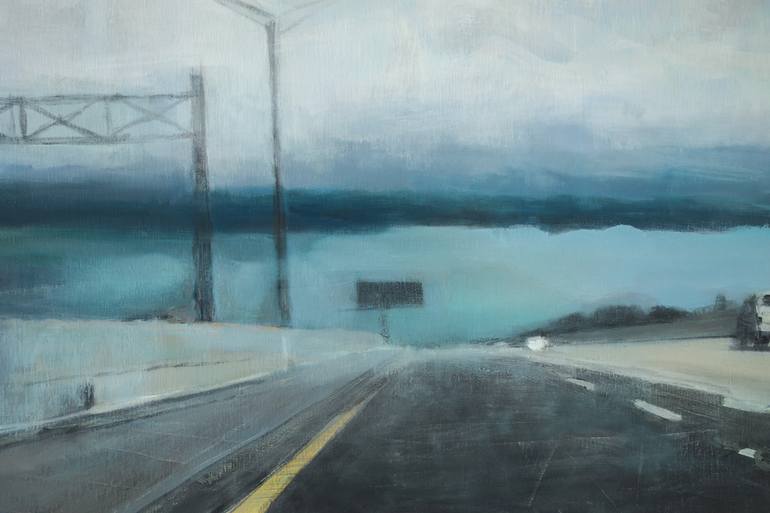 Original Impressionism Landscape Painting by Bo Kravchenko