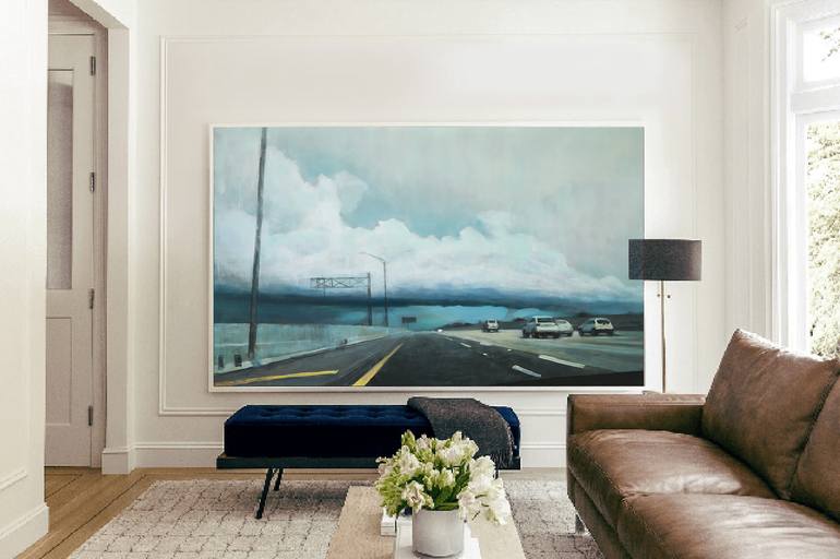 Original Impressionism Landscape Painting by Bo Kravchenko