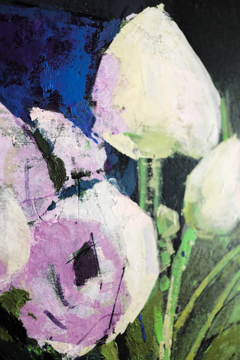 Original Impressionism Still Life Painting by Bo Kravchenko