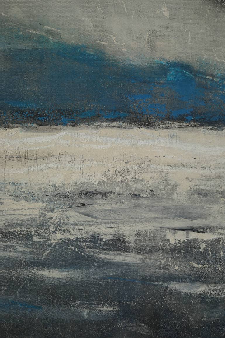 Original Minimalism Abstract Painting by Bo Kravchenko