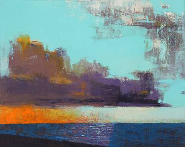 Original Abstract Seascape Paintings by Bo Kravchenko