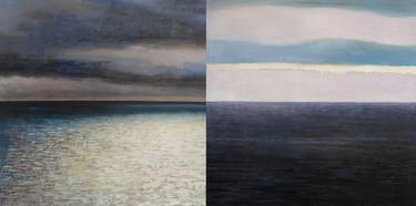 Original Expressionism Seascape Paintings by Bo Kravchenko