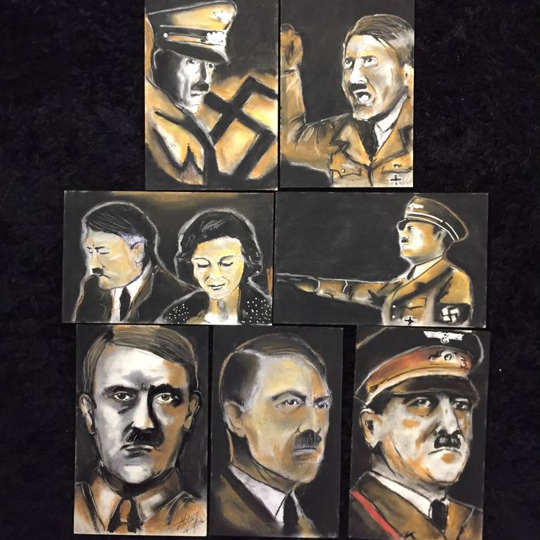 Original Portraiture People Drawing by Matei Florin