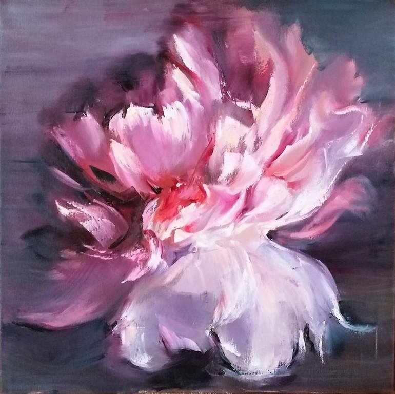 peony Painting by Silva Zeiman Saatchi Art