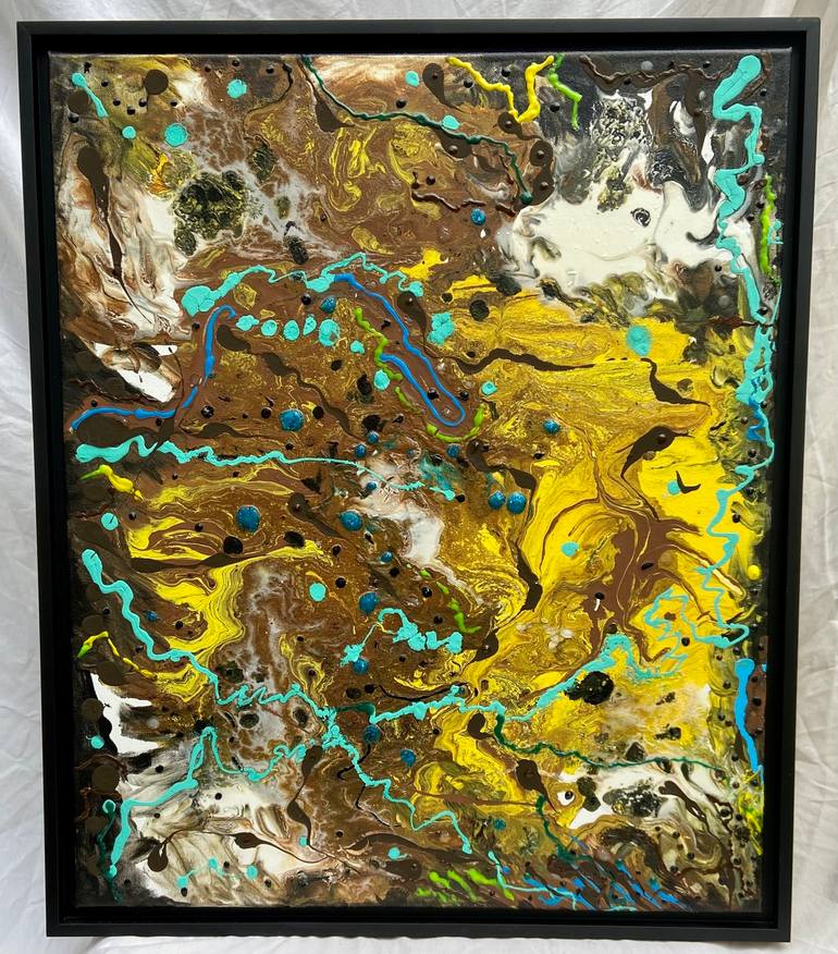 SPACE Painting by Norman Blackwell | Saatchi Art