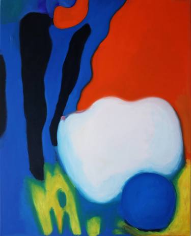 Original Expressionism Abstract Paintings by Agnieszka Kopczynska-Kardas