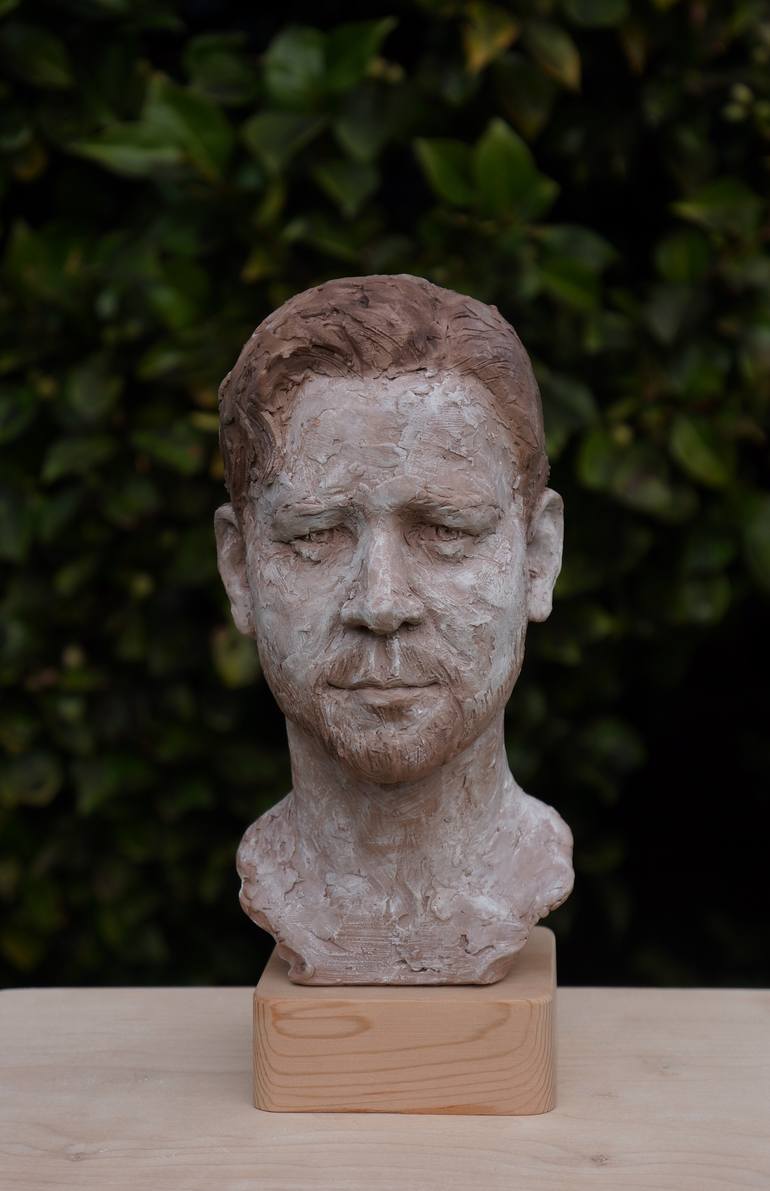 Original Portrait Sculpture by Sladjana Buhovac
