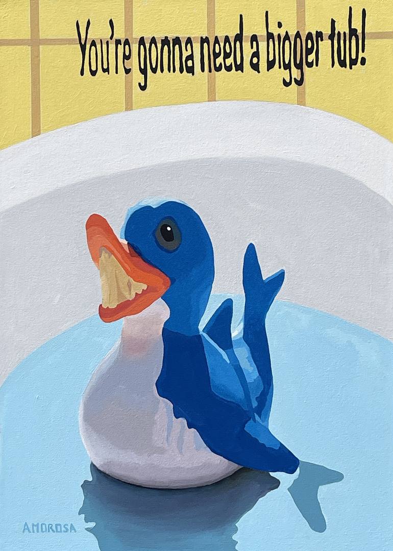 Print of Contemporary Animal Paintings by Donald Amorosa