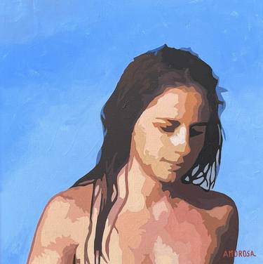 Original Nude Painting by Donald Amorosa