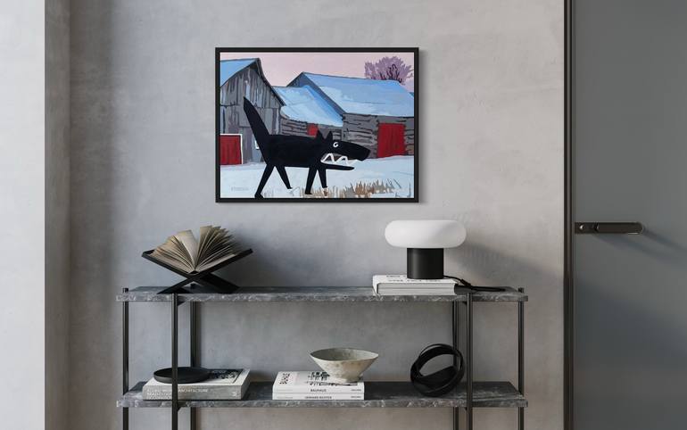 Original Contemporary Animal Painting by Donald Amorosa