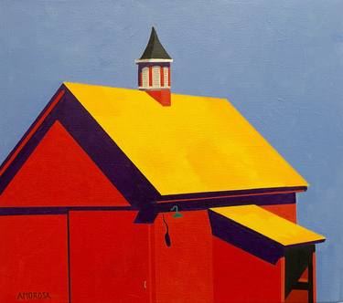 Original Architecture Paintings by Donald Amorosa
