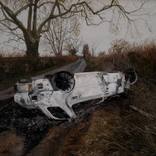 Car Rollover by Rebecca Cains