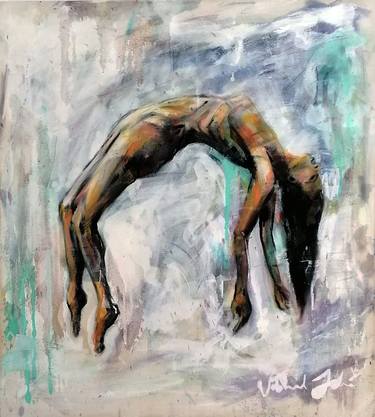Original Abstract Mortality Paintings by Vishal Joshi
