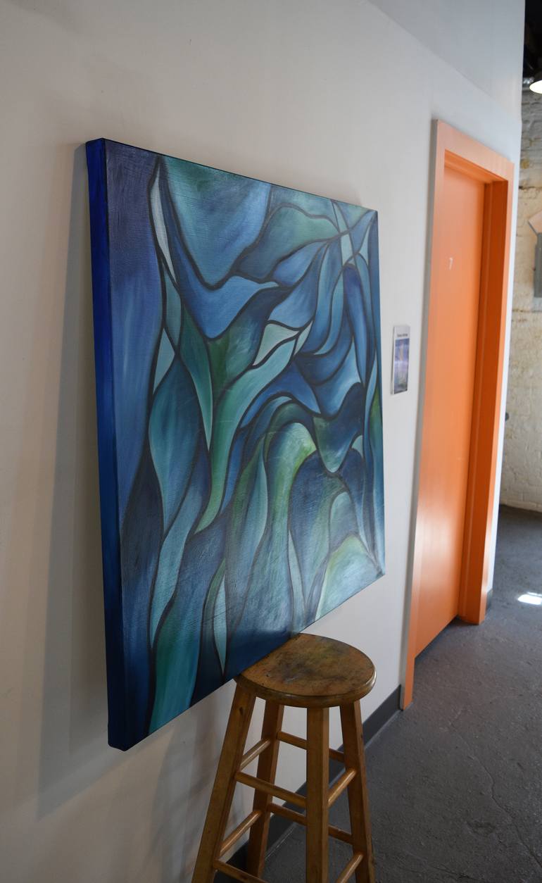 Original Abstract Painting by Victoria Morales