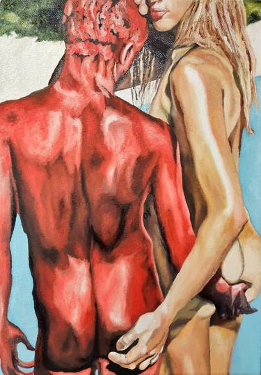 Original Nude Paintings by Pavel Kolomiets