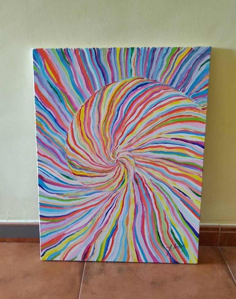Original Modern Abstract Painting by Antonio Bocer