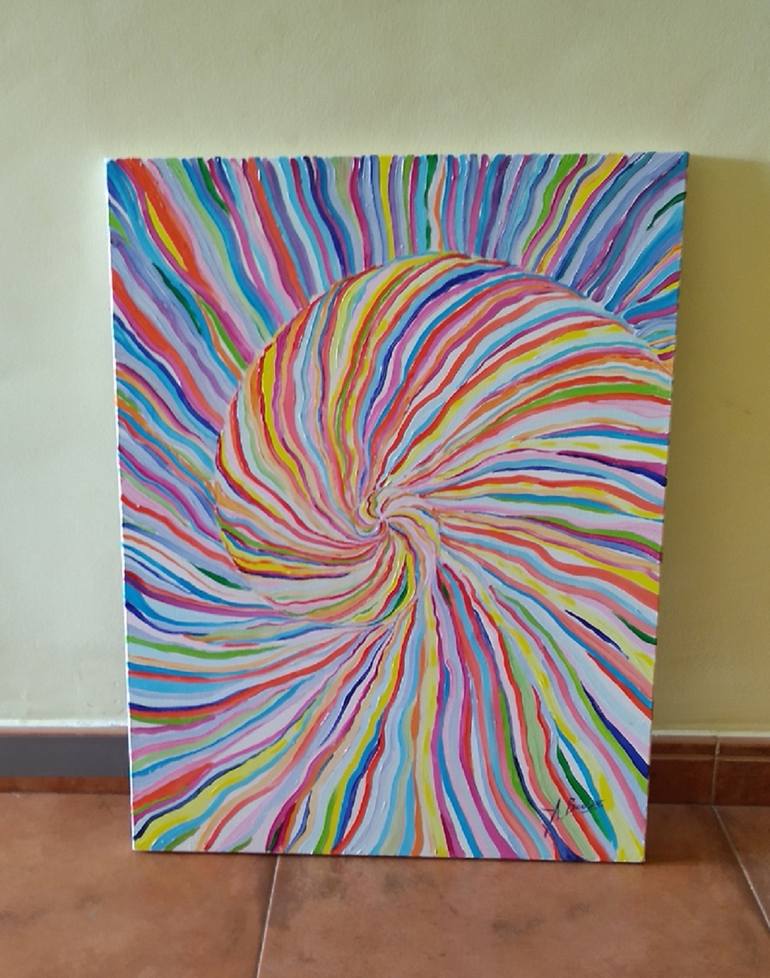 Original Abstract Painting by Antonio Bocer