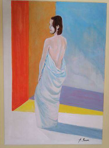 Original Figurative Abstract Paintings by Antonio Bocer
