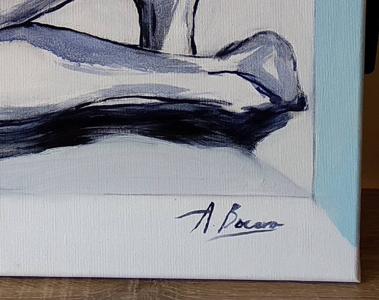 Original Abstract Expressionism Abstract Painting by Antonio Bocero Sanchez